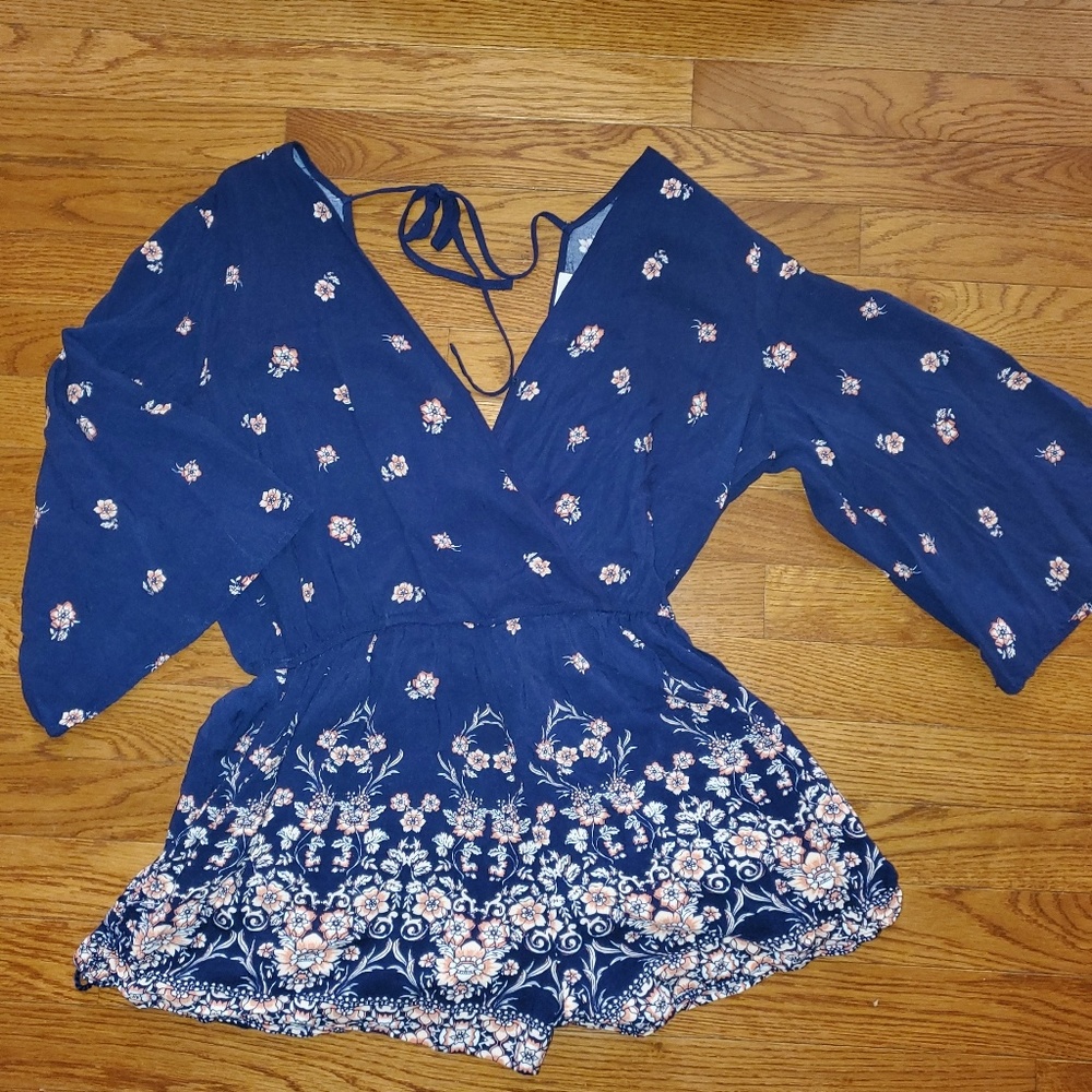 Band of gypsies long sleeve romper